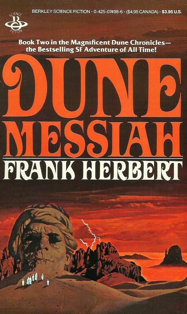 Frank Herbert Dune Messiah Book Cover