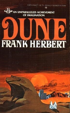 Frank Herbert Dune Book Cover