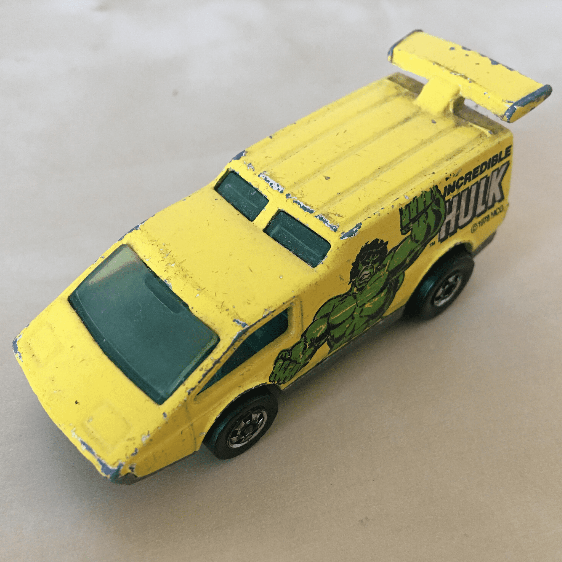 Incredible Hulk Hot Wheels Car