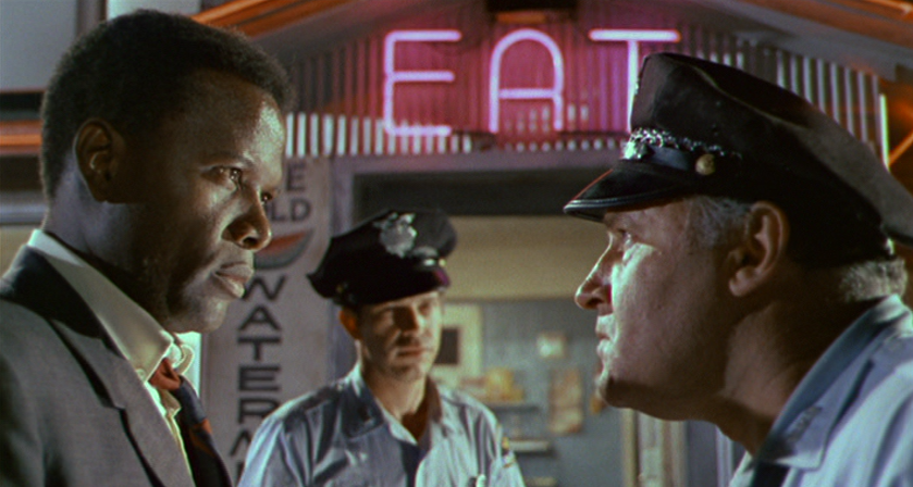 Virgil Tibbs and Gillespie Stare Each Other Down