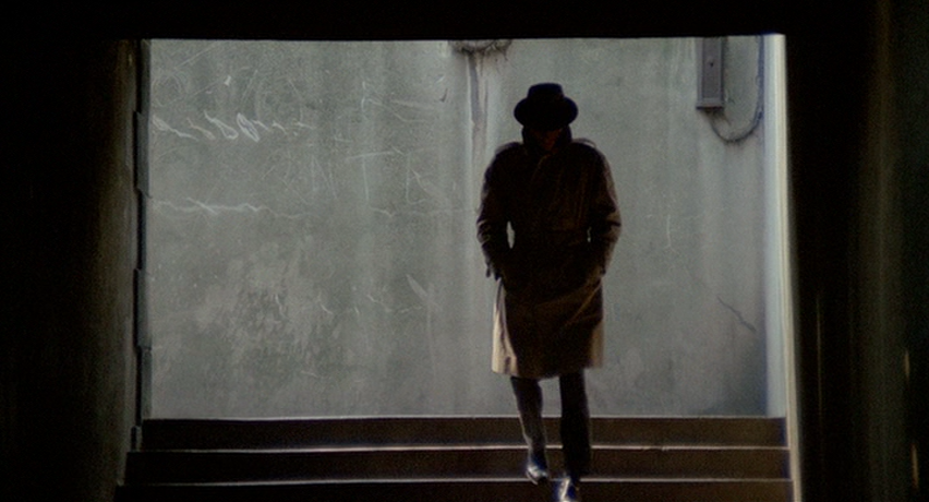 Le Samourai Stylish Shot of Costello in Silhouette