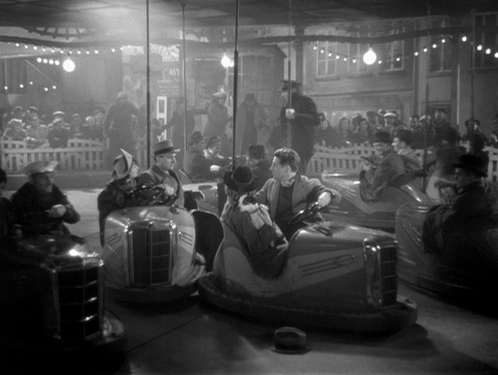 Jean and Nelly Run Into the Gangsters While Riding Bumper Cars