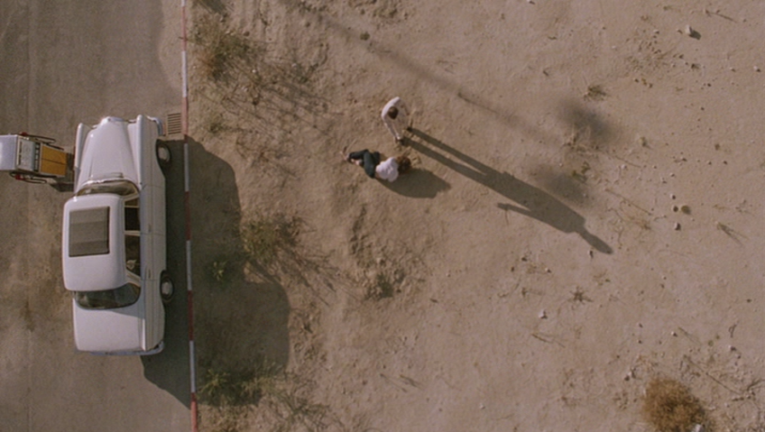 Braddock and Maggie Fight In the Desert