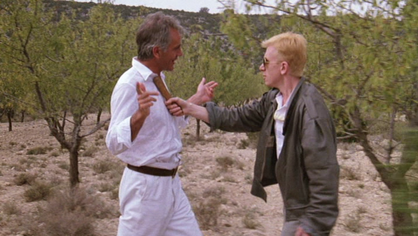 Terence Stamp is Confronted by Tim Roth