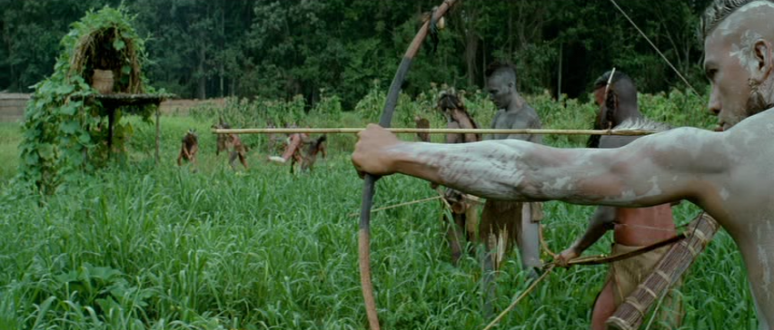 Native Americans Practice with Their Bows