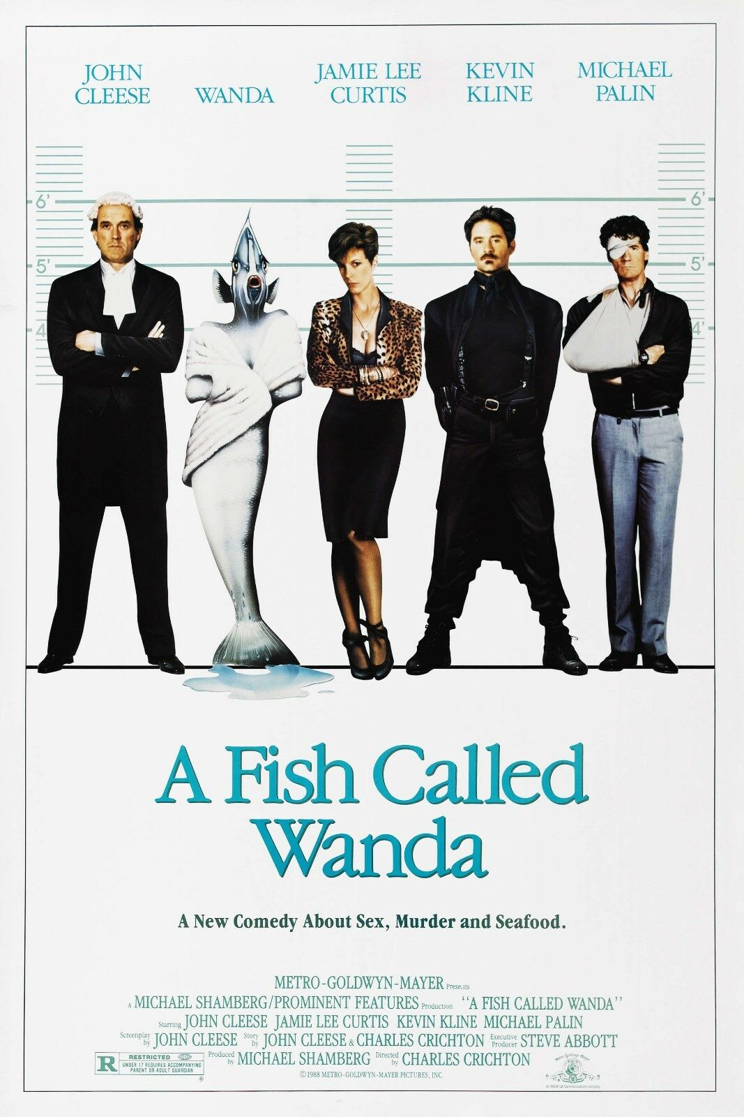 A Fish Called Wanda Movie Poster
