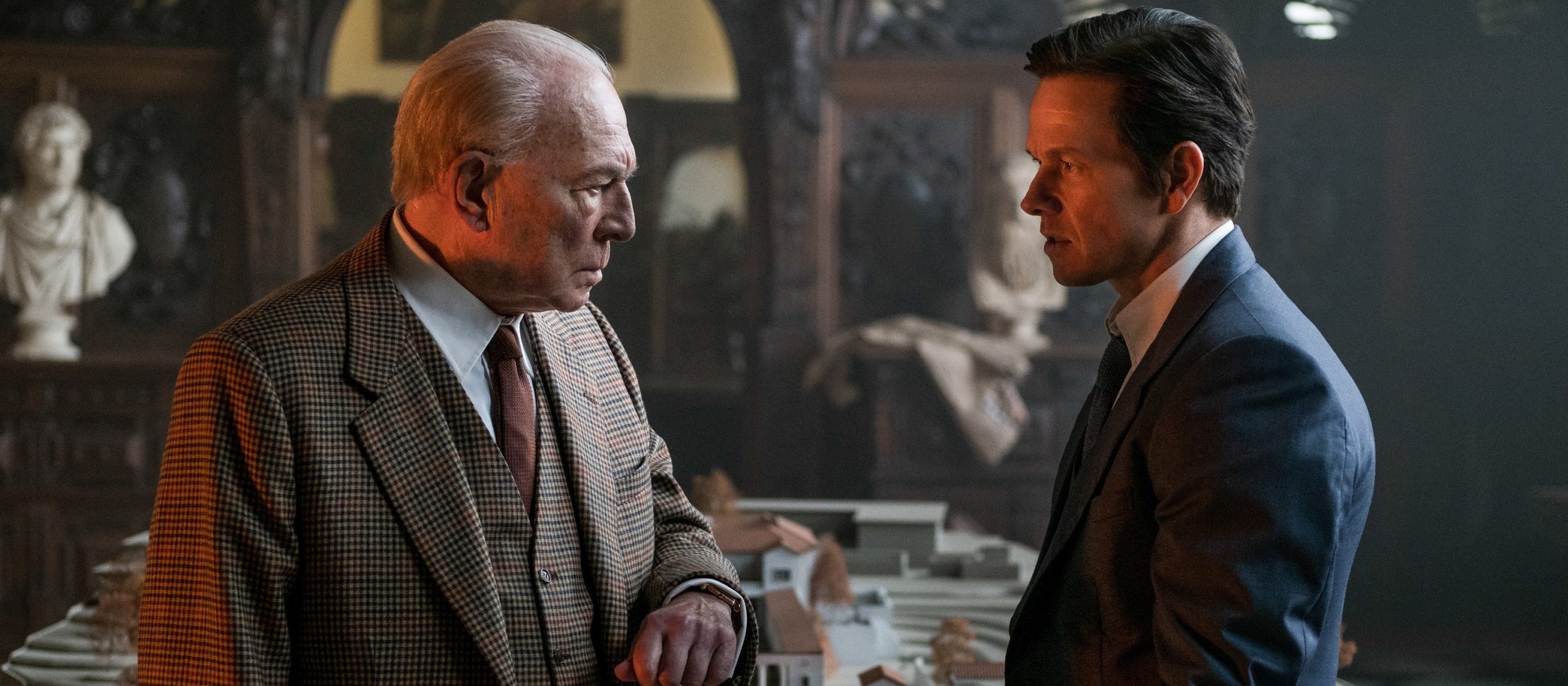 Christopher Plummer and Mark Wahlberg