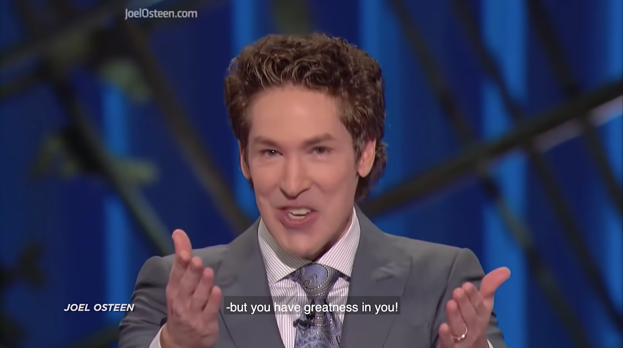 Joel Osteen Clip from Sermon