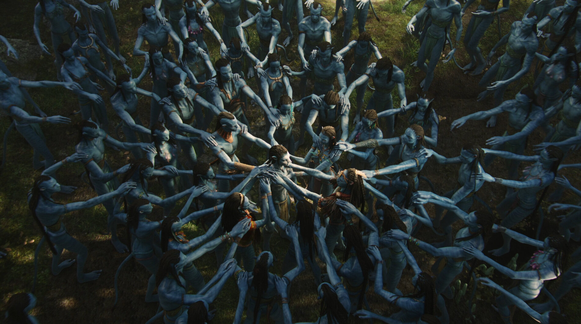 The Na'vi Perform a Religious Ritual