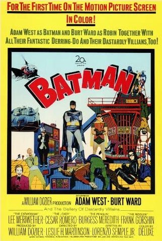 Batman 1966 Film Poster