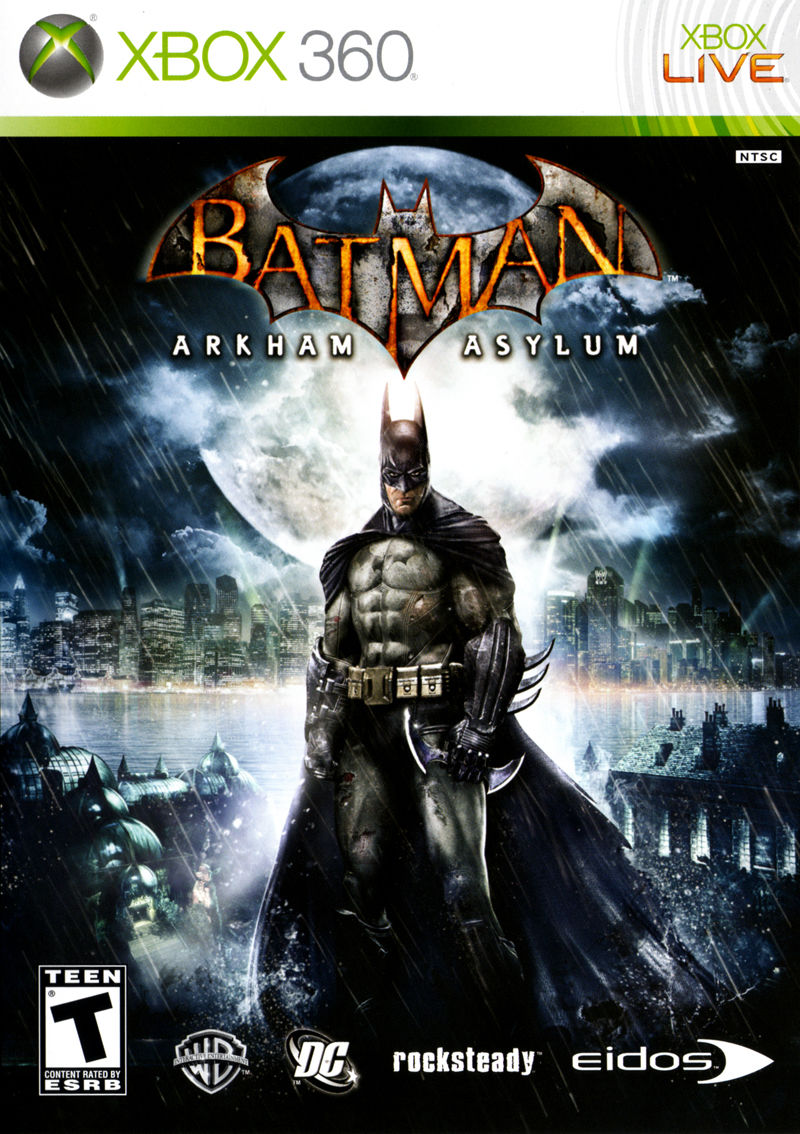 Arkham Asylum Game Cover