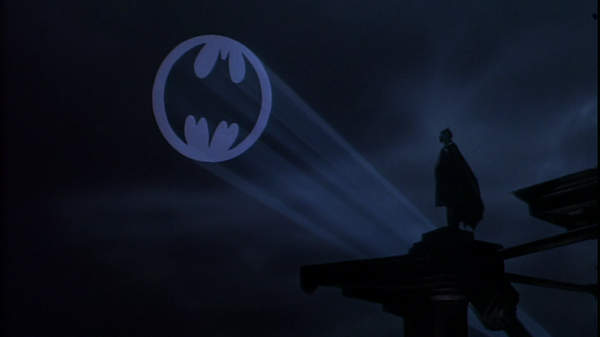 Batman Looks At the Bat-Signal