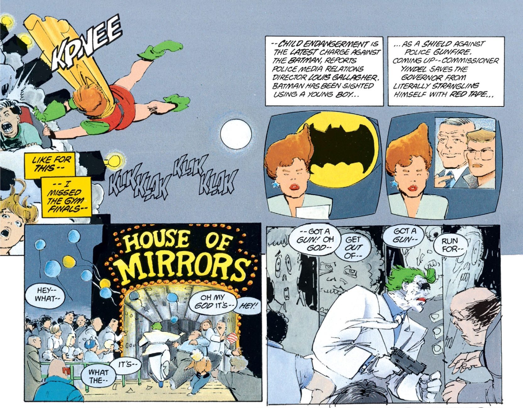 The Dark Knight Returns Miller's Creative Use of Panels