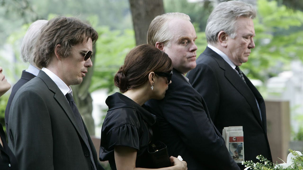 The Hanson Family at Nanette's Funeral
