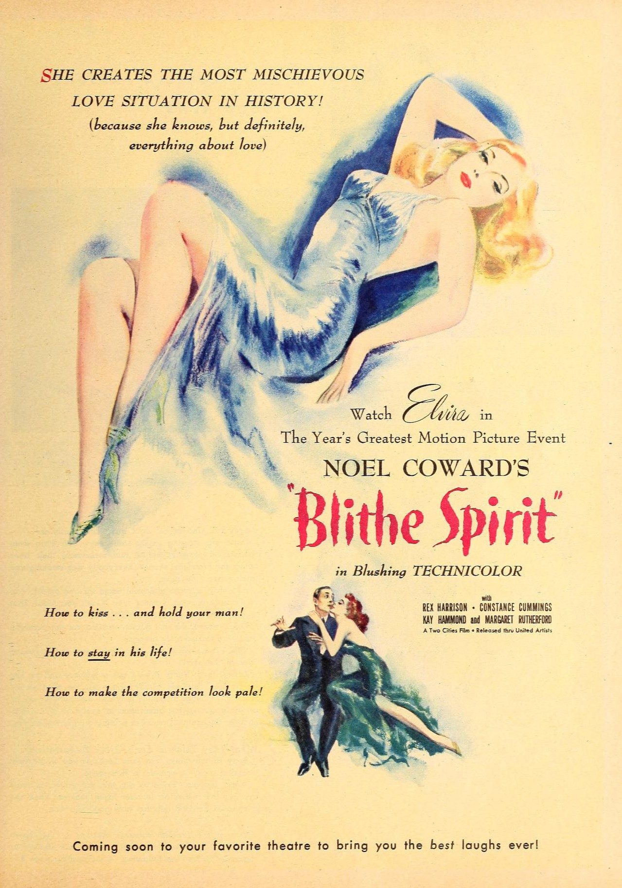 Blithe Spirit Movie Poster