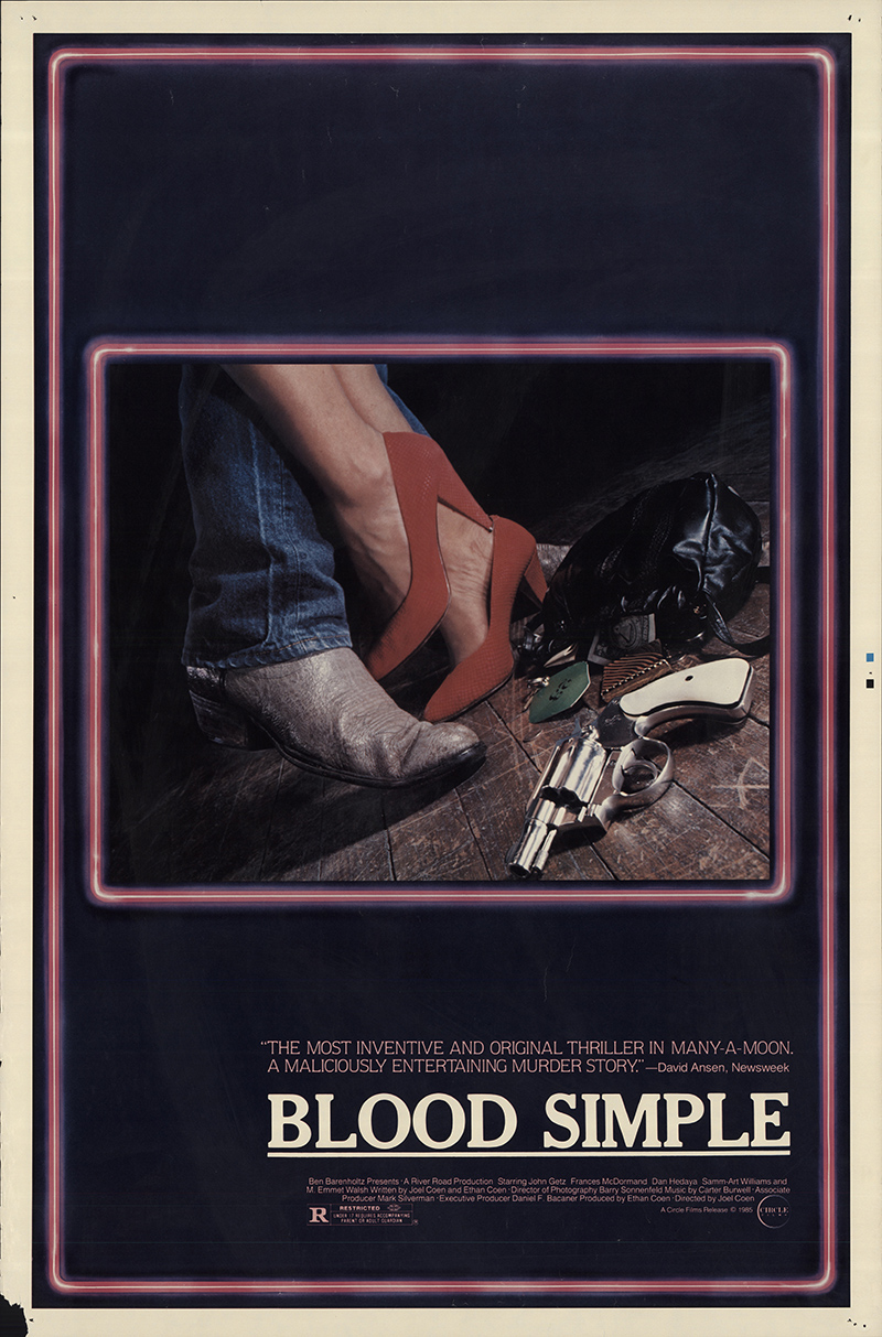 Blood Simple Movie Poster