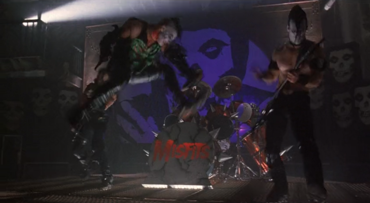 The Misfits Perform at the Halloween Concert