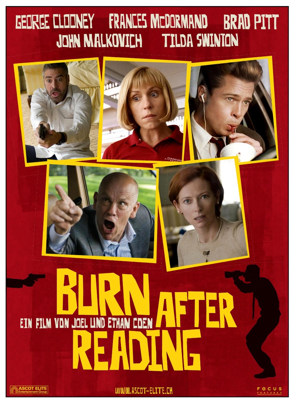 Burn After Reading Movie Poster