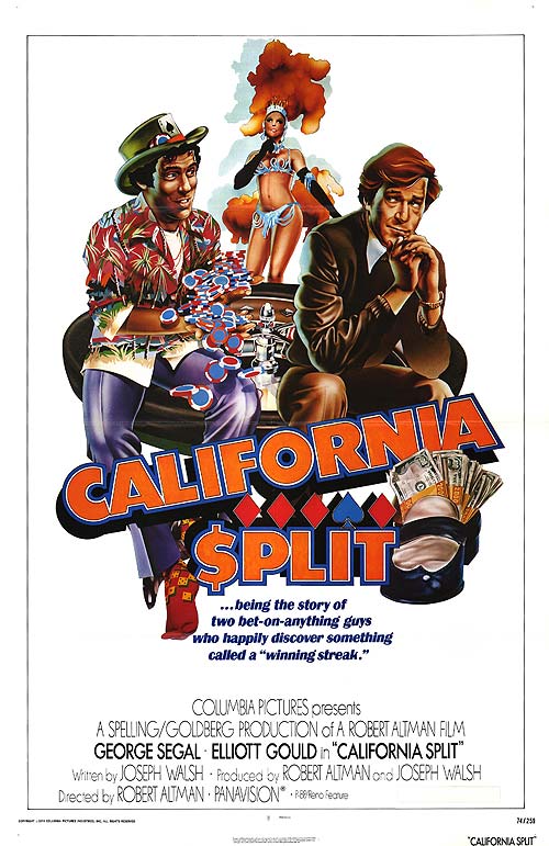California Split Movie Poster