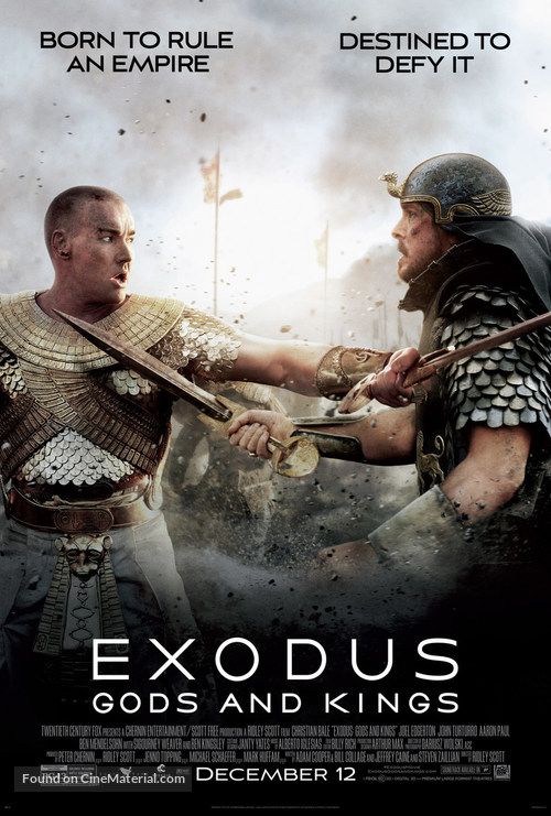 Exodus: Gods and Kings Movie Poster