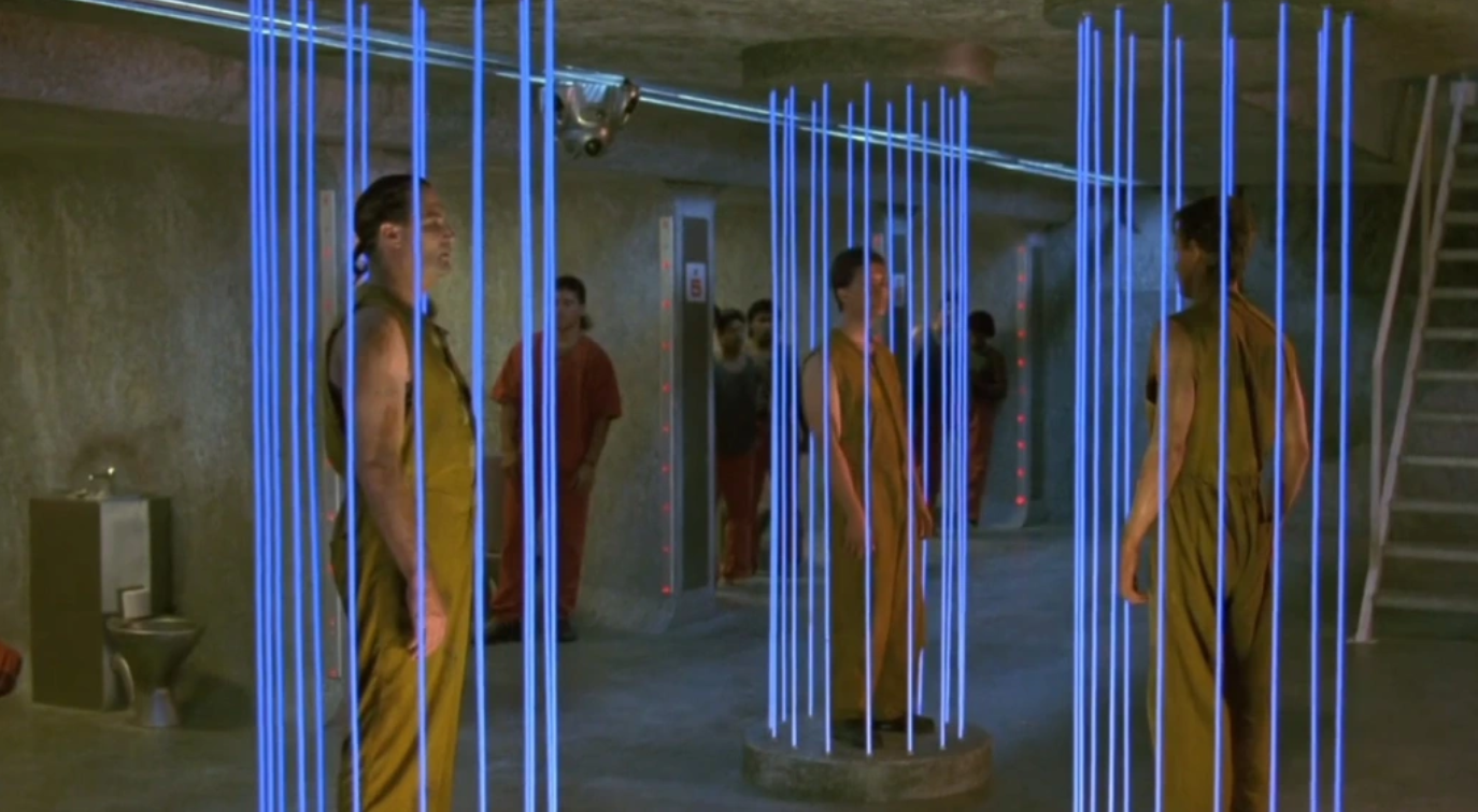 The Prisoners are Held in Laser Cells