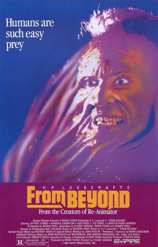 From Beyond Movie Poster