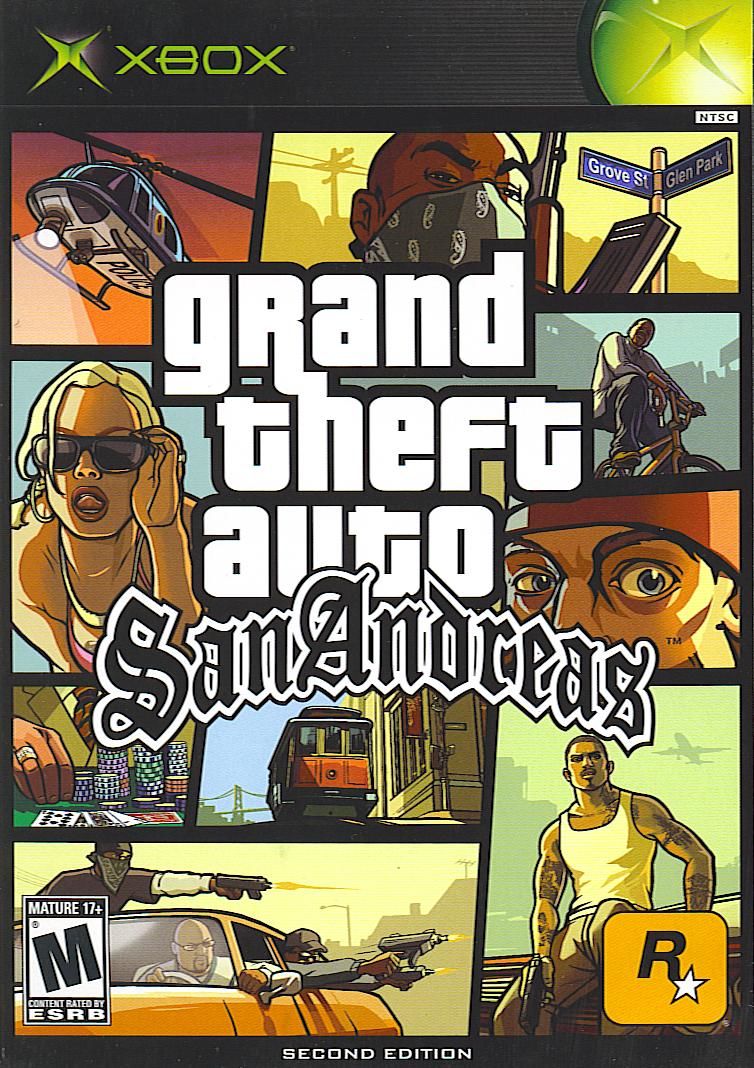 Grand Theft Auto San Andreas Cover Art