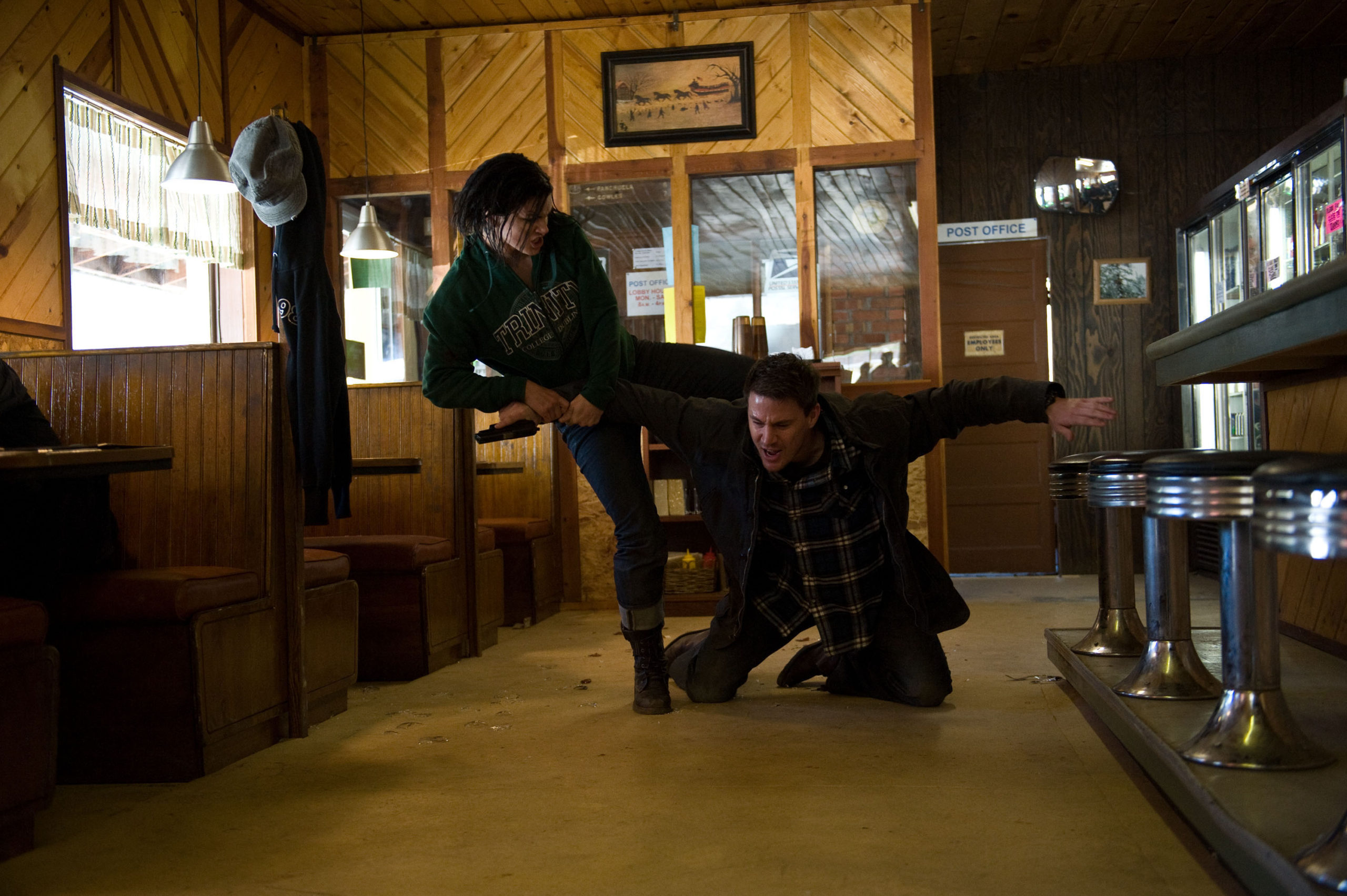 Channing Tatum is Taken Down by Gina Carano