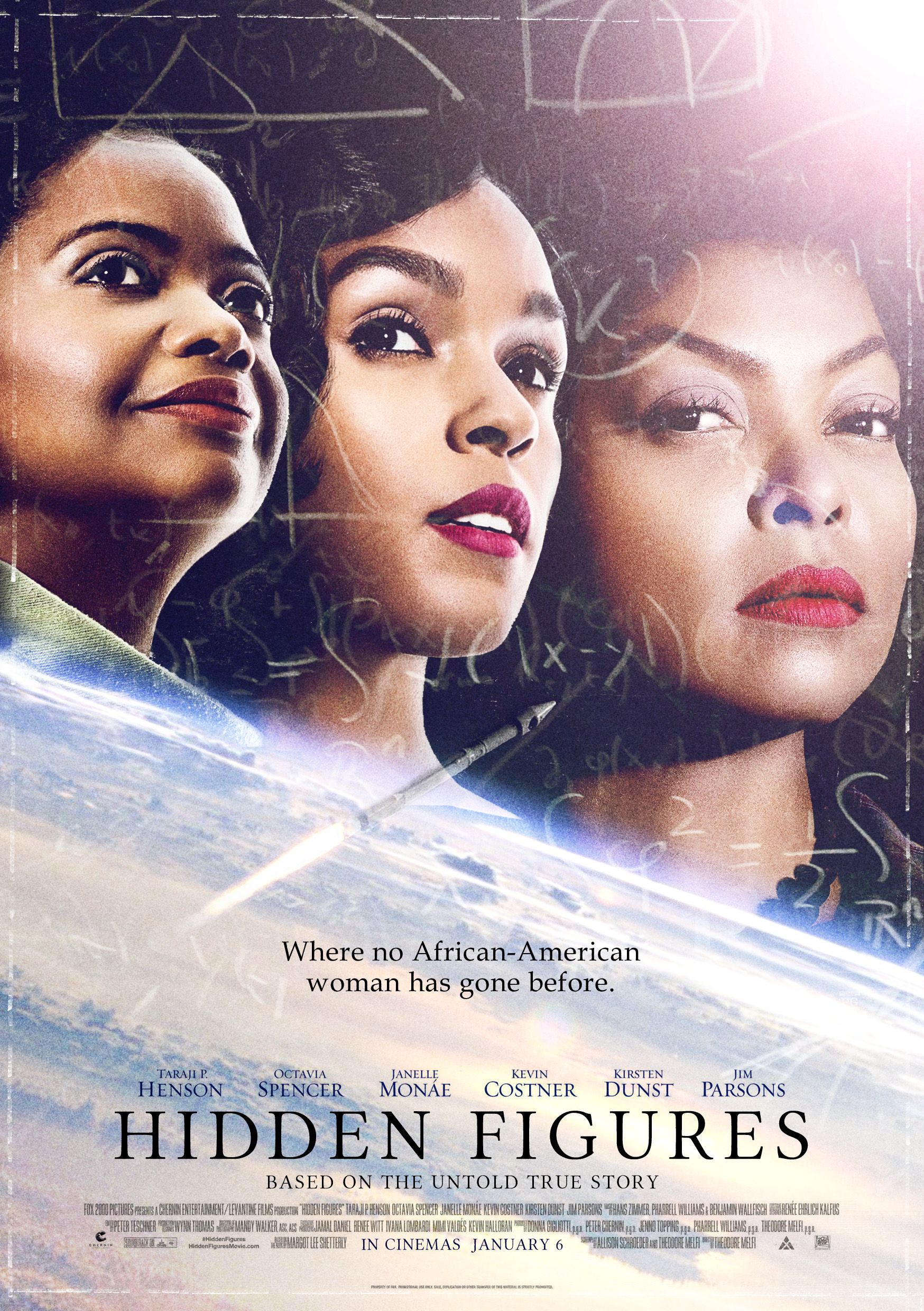 Hidden Figures Movie Poster