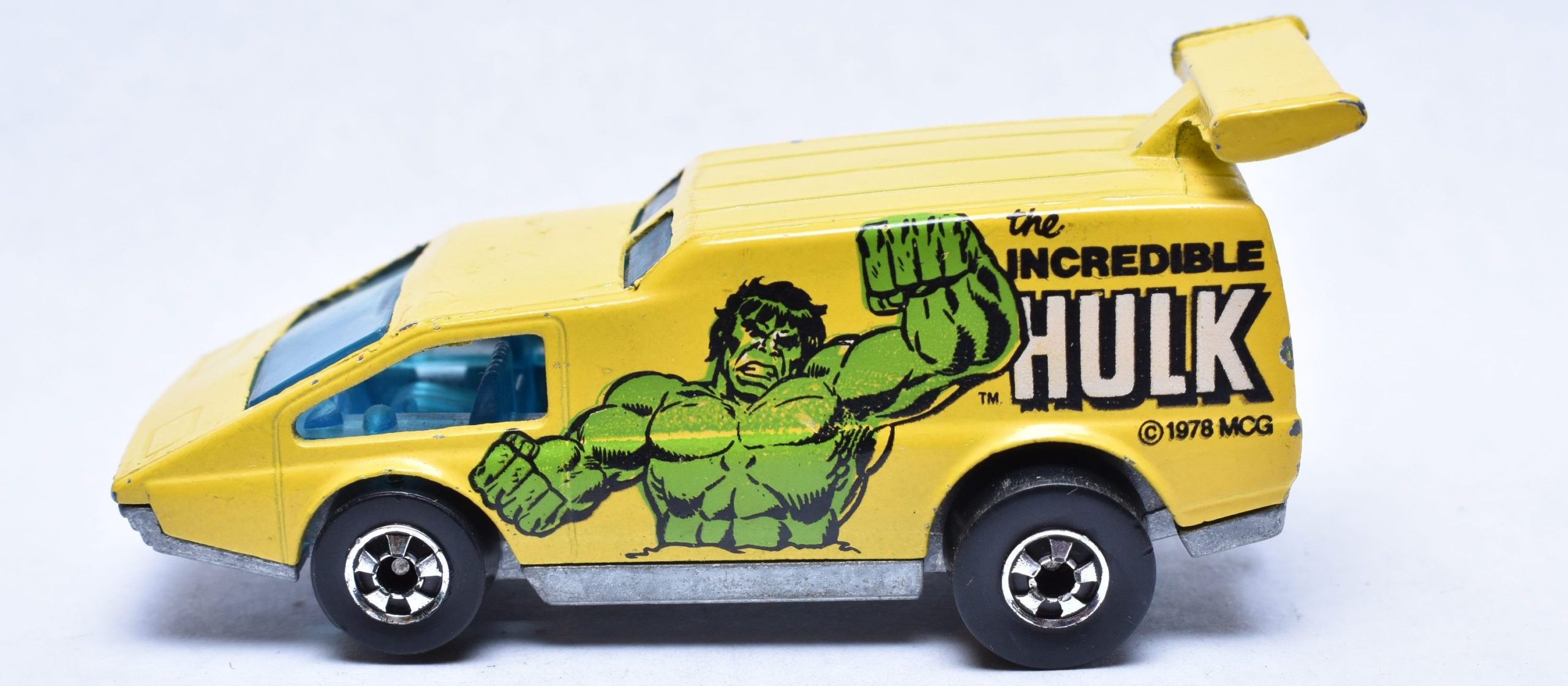 Vintage Hulk Hot Wheels Car