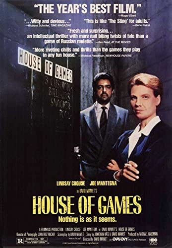 House of Games Movie Poster