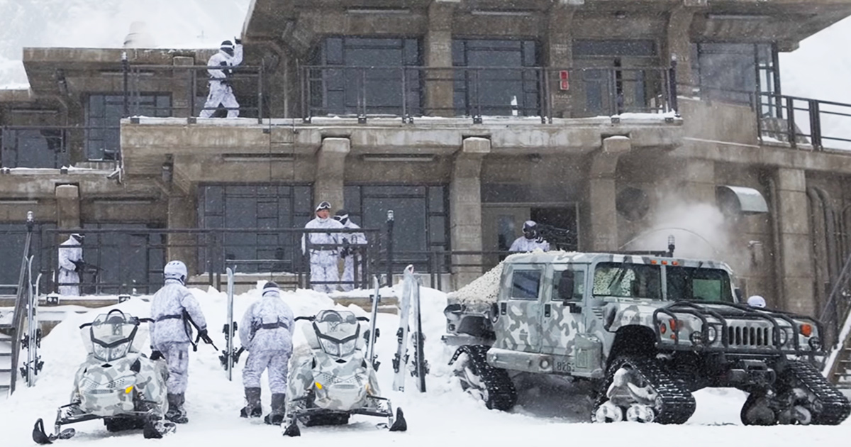 The Snow Base in the Final Dream Sequence