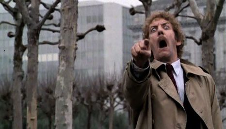 Donald Sutherland in the Film's Iconic Final Scene