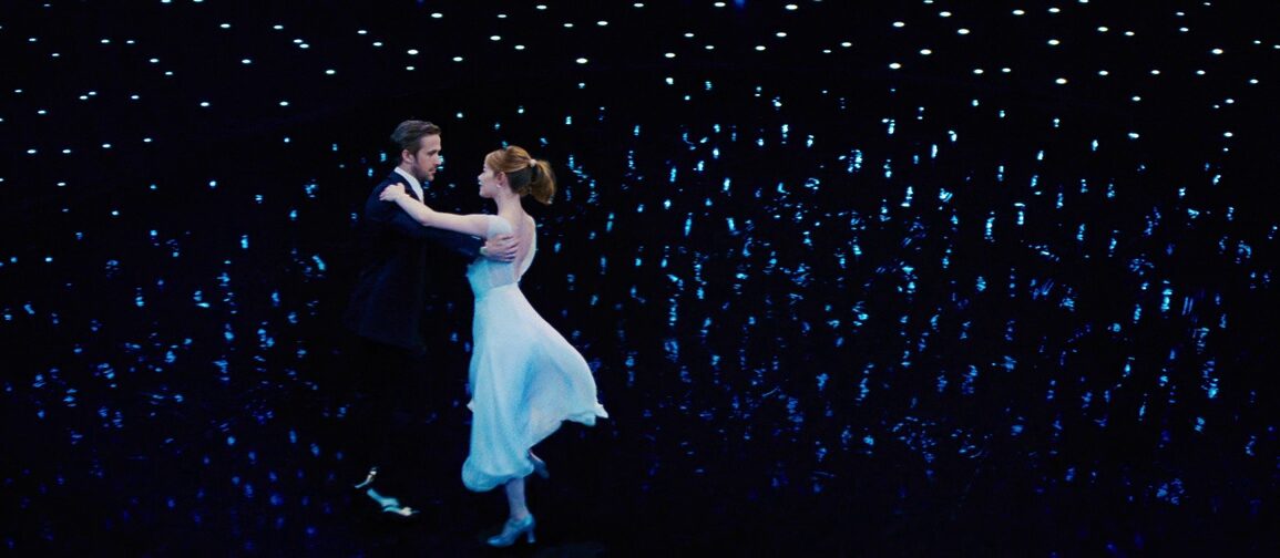 Ryan Gosling and Emma Stone in La La Land