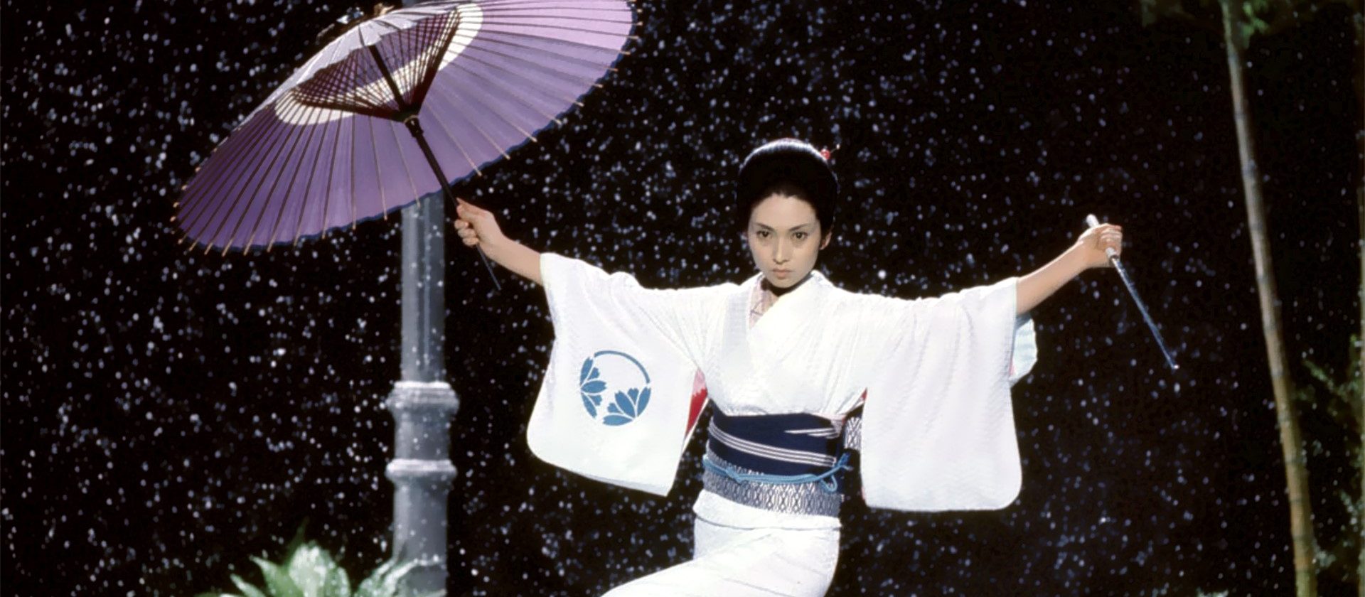 Meiko Kaji as Lady Snowblood