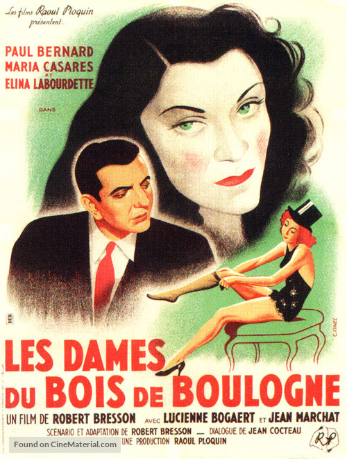 Les Dames du Bois de Boulogne Movie Poster