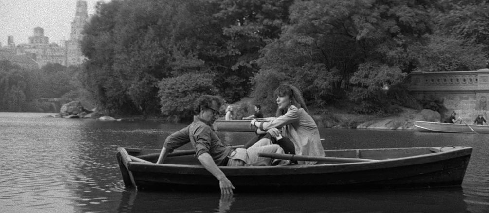 Woody Allen and Diane Keaton in a Row Boat