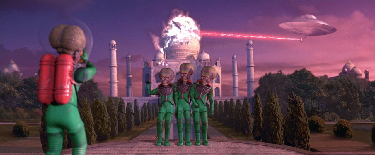 The Martians Destroy the Taj Mahal