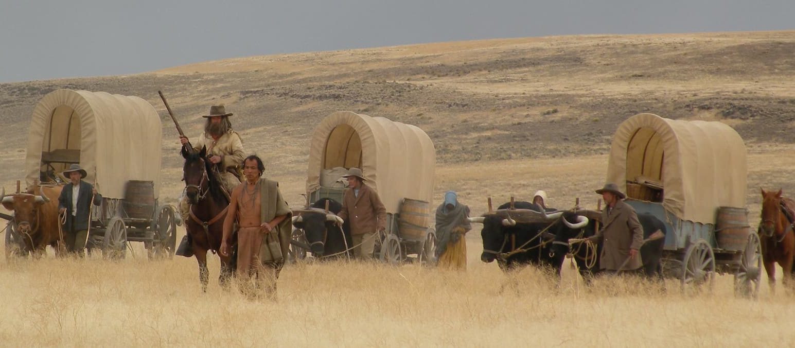 The Wagon Train Heads West