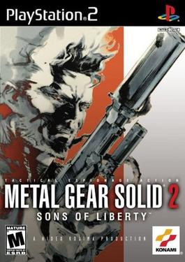 Metal Gear Solid 2 Cover