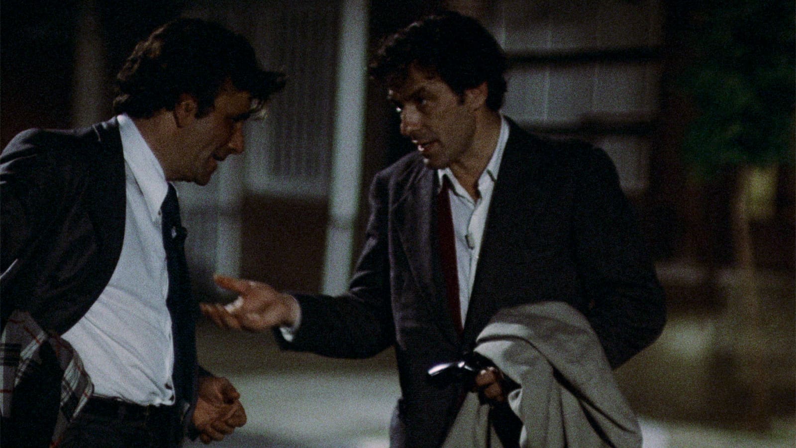 Mikey and Nicky Argue in the Street