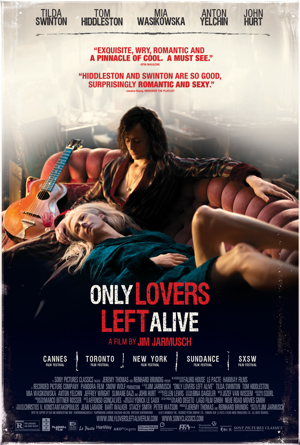 Only Lovers Left Alive Movie Poster