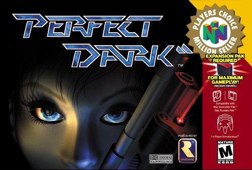Perfect Dark N64 Box Art