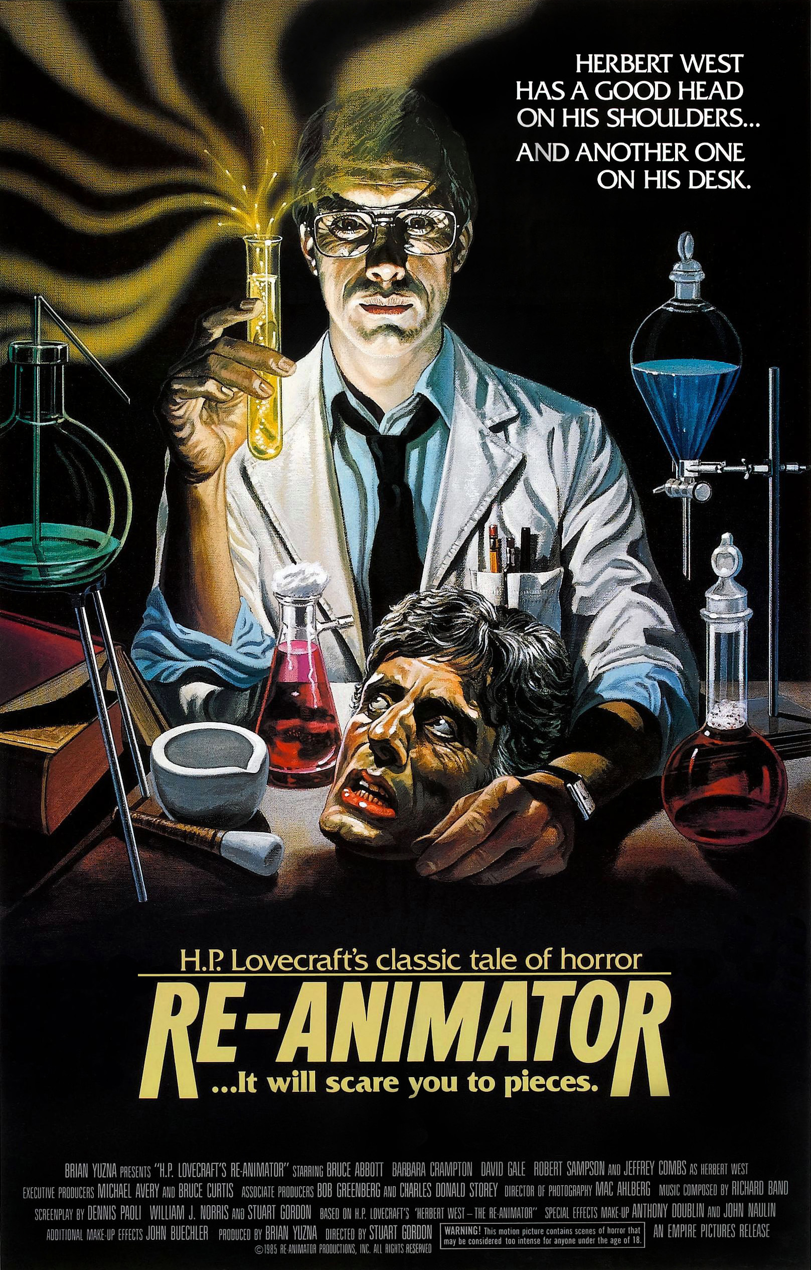 Re-Animator Movie Poster