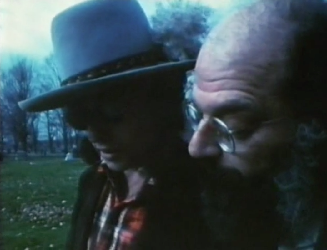 Bob Dylan and Allen Ginsberg