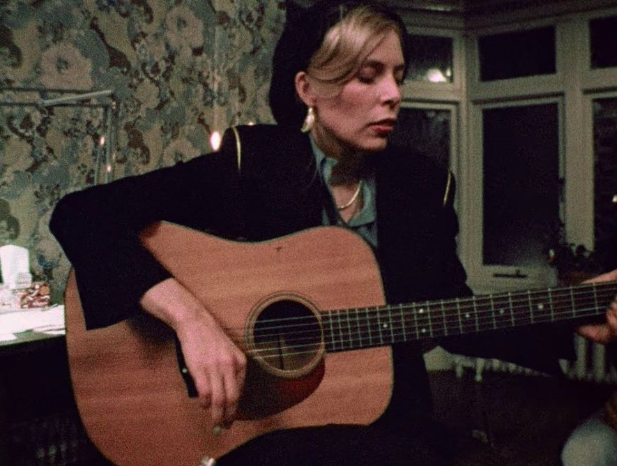 Joni Mitchell Performing Her New Song "Coyote" for Bob Dylan