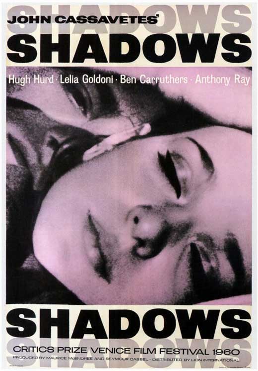John Cassavetes' Shadows Movie Poster
