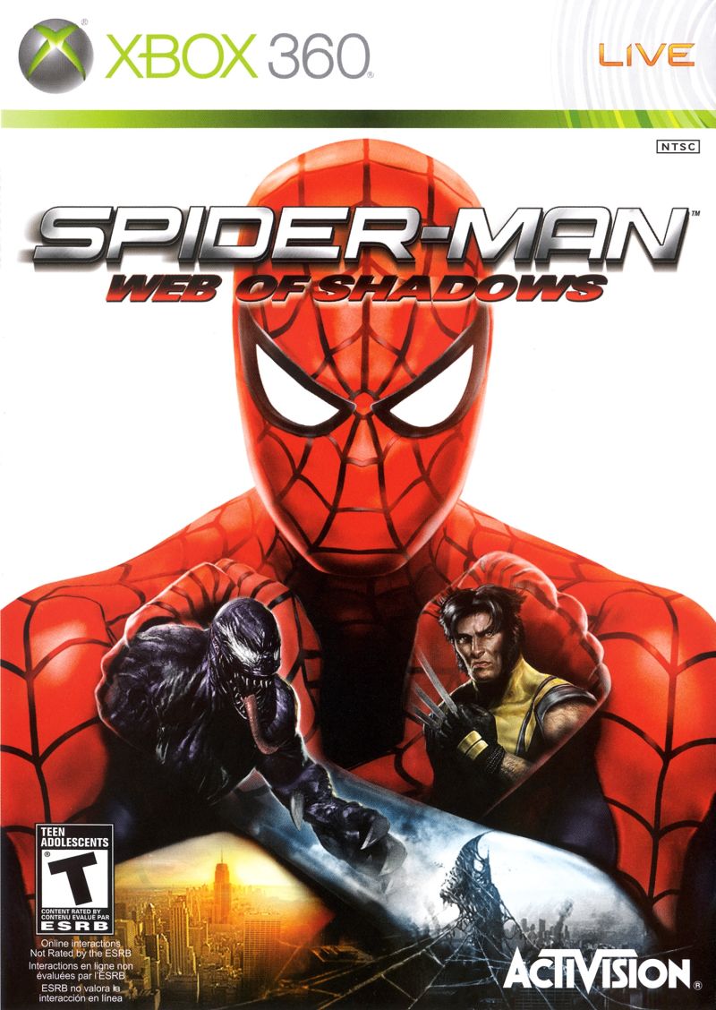 Spider-Man: Web of Shadows Cover