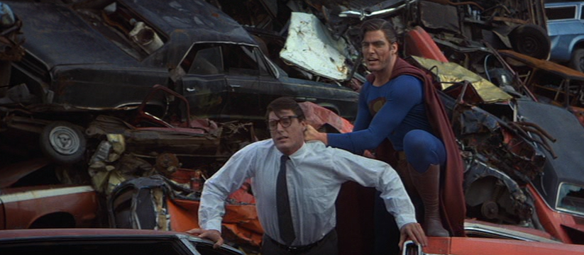 Clark Kent Fights Superman