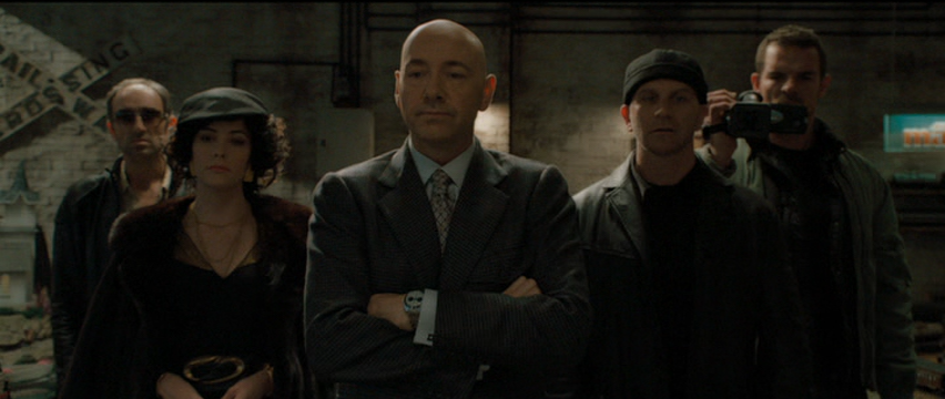 Lex Luthor, Kitty, and Lex's Goons